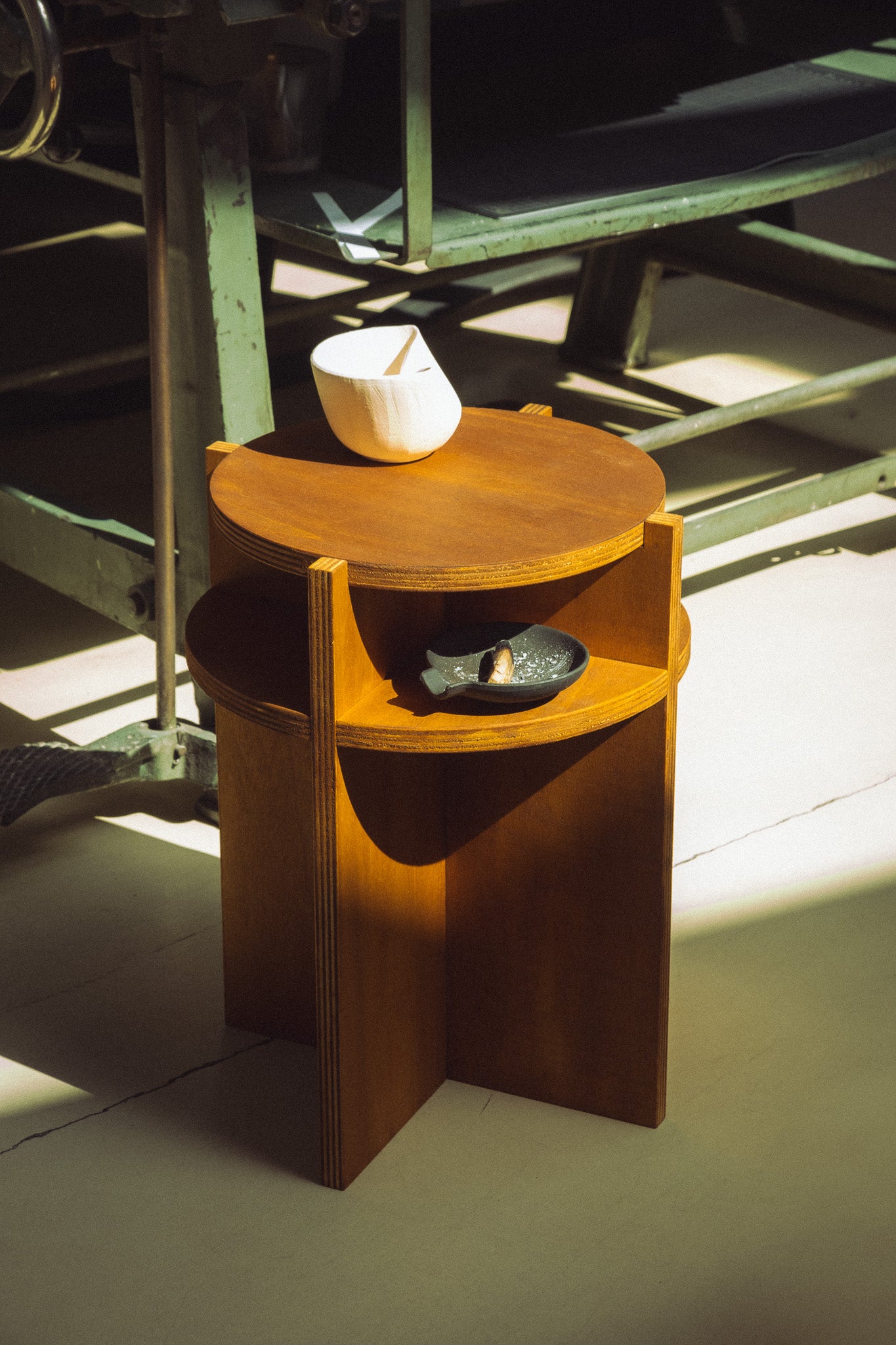 Tocker — Stool & Side Table