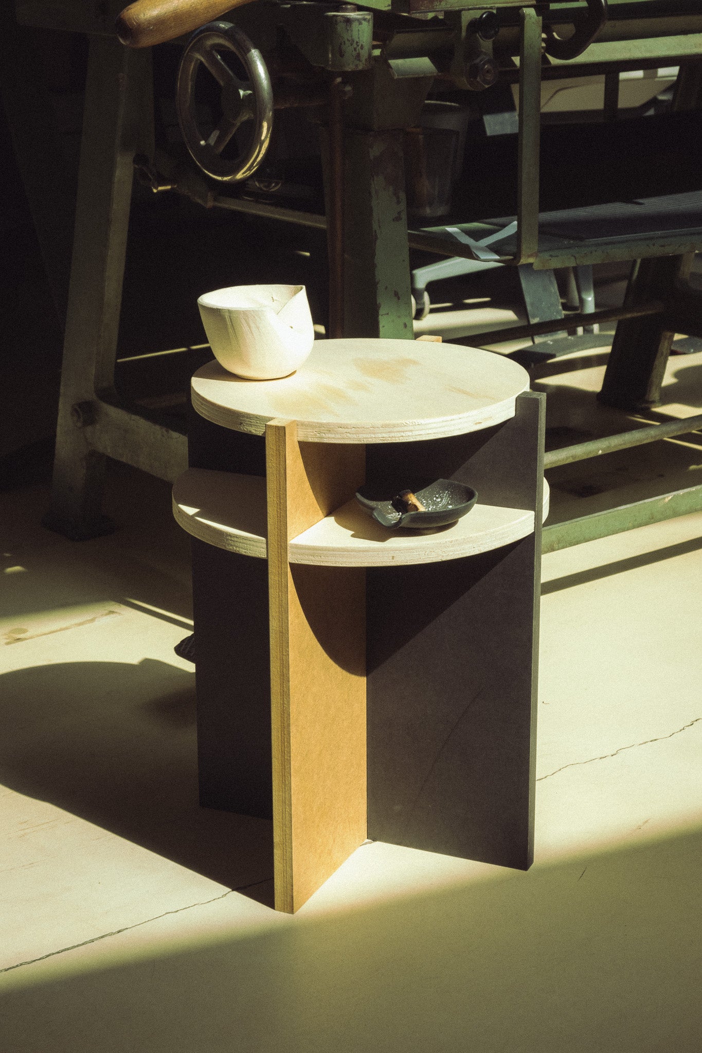 Tocker — Stool & Side Table